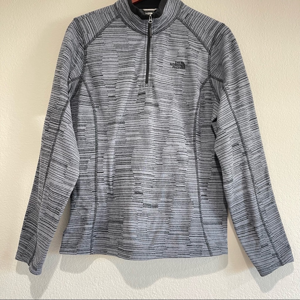 THE NORTH FACE Women Glacier 1/4 Zip Fleece Jacket Pullover Size XL
